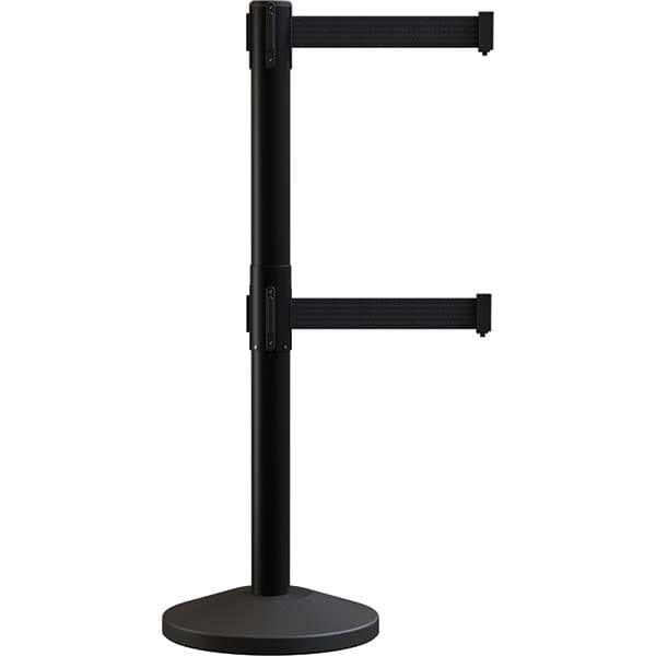 Trafford Industrial - Barrier Posts Type: Stanchion Post Color/Finish: Black - Exact Tool & Supply