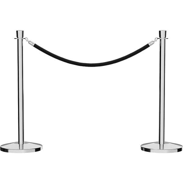 Trafford Industrial - Barrier Posts Type: Stanchion Post Color/Finish: Polished Stainless Steel - Exact Tool & Supply