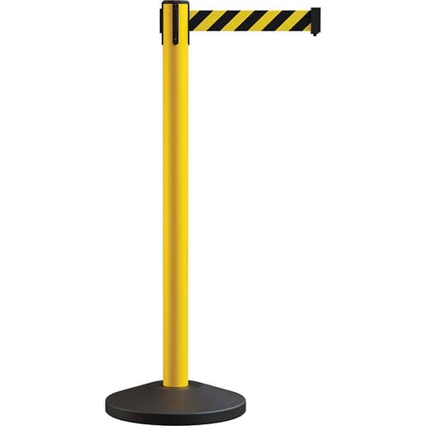 Trafford Industrial - Barrier Posts Type: Stanchion Post Color/Finish: Yellow - Exact Tool & Supply