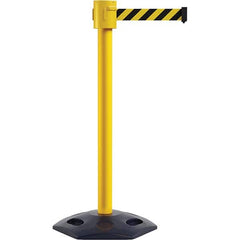 Trafford Industrial - Barrier Posts Type: Stanchion Post Color/Finish: Yellow - Exact Tool & Supply