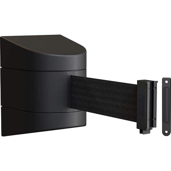 Trafford Industrial - Barrier Parts & Accessories Type: Belt Barrier Color: Black - Exact Tool & Supply