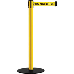 Trafford Industrial - Barrier Posts Type: Stanchion Post Color/Finish: Yellow - Exact Tool & Supply