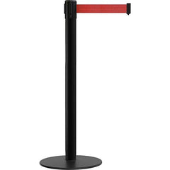 Trafford Industrial - Barrier Posts Type: Stanchion Post Color/Finish: Black - Exact Tool & Supply