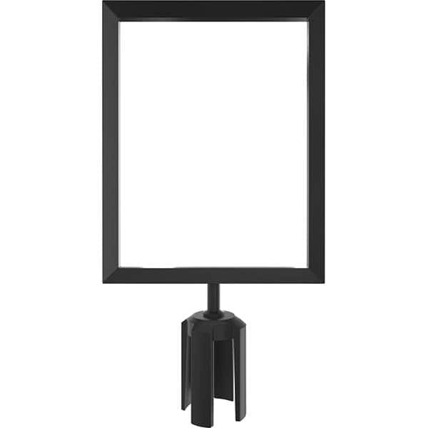 Trafford Industrial - Barrier Parts & Accessories Type: Stanchion Color: Black - Exact Tool & Supply