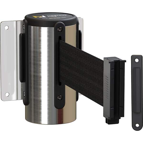 Trafford Industrial - Barrier Parts & Accessories Type: Belt Barrier Color: Black - Exact Tool & Supply