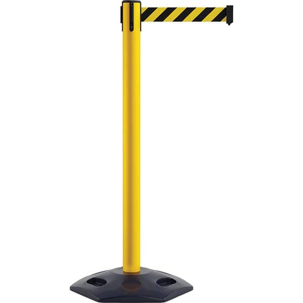 Trafford Industrial - Barrier Posts Type: Stanchion Post Color/Finish: Yellow - Exact Tool & Supply