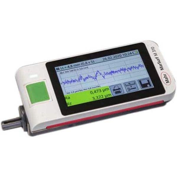 Mahr - Surface Roughness Gages Roughness Parameter Type: Ra Rda Rmr Rp RPc Rsk RSm Rt Rz Rz1max Stylus Tip Radius (micro m): 2.00 - Exact Tool & Supply