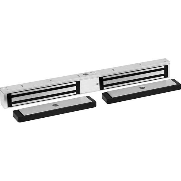 Made in USA - Electromagnet Locks Average Magnetic Pull (Lb.): 1200.000 (Pounds) Length (Inch): 25 - Exact Tool & Supply