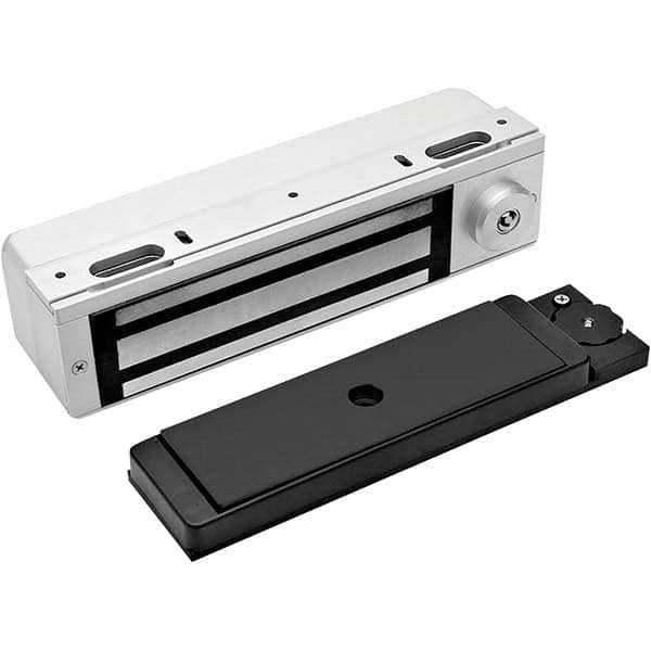 Made in USA - Electromagnet Locks Average Magnetic Pull (Lb.): 1500.000 (Pounds) Length (Inch): 11 - Exact Tool & Supply