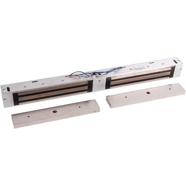 Made in USA - Electromagnet Locks Average Magnetic Pull (Lb.): 1200.000 (Pounds) Length (Inch): 23 - Exact Tool & Supply