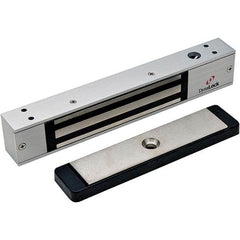 Made in USA - Electromagnet Locks Average Magnetic Pull (Lb.): 650.000 (Pounds) Length (Inch): 10-1/2 - Exact Tool & Supply