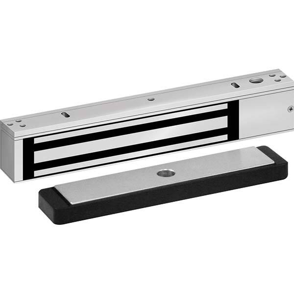 Made in USA - Electromagnet Locks Average Magnetic Pull (Lb.): 1200.000 (Pounds) Length (Inch): 12-1/2 - Exact Tool & Supply