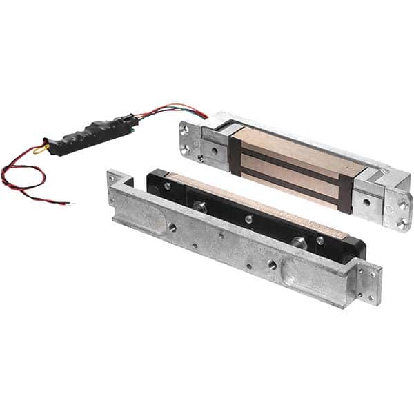 Schlage - Electromagnet Locks Average Magnetic Pull (Lb.): 3000.000 (Pounds) Length (Inch): 9-1/2 - Exact Tool & Supply
