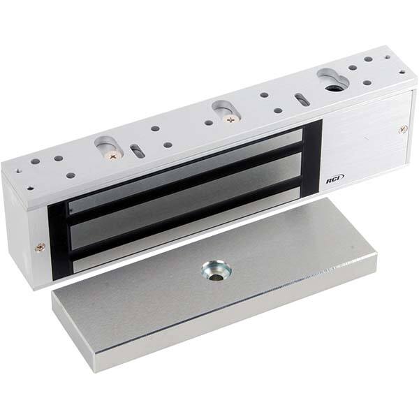 Made in USA - Electromagnet Locks Average Magnetic Pull (Lb.): 1500.000 (Pounds) Length (Inch): 10-1/2 - Exact Tool & Supply