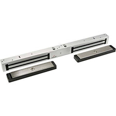 Made in USA - Electromagnet Locks Average Magnetic Pull (Lb.): 1200.000 (Pounds) Length (Inch): 25-1/2 - Exact Tool & Supply