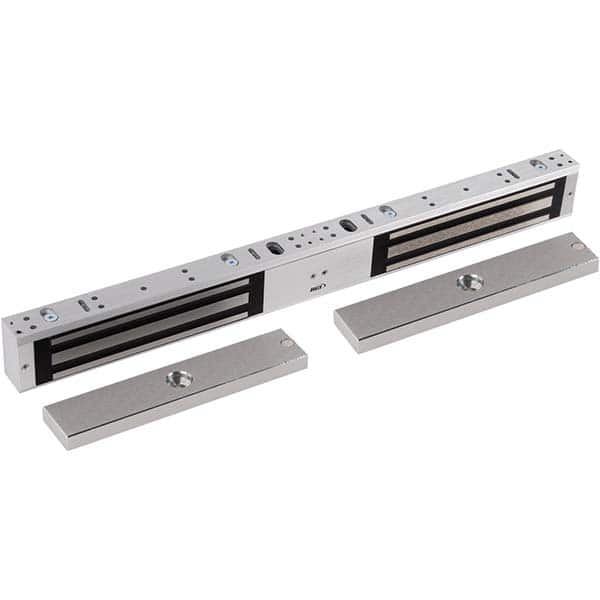 Made in USA - Electromagnet Locks Average Magnetic Pull (Lb.): 750.000 (Pounds) Length (Inch): 18-3/4 - Exact Tool & Supply