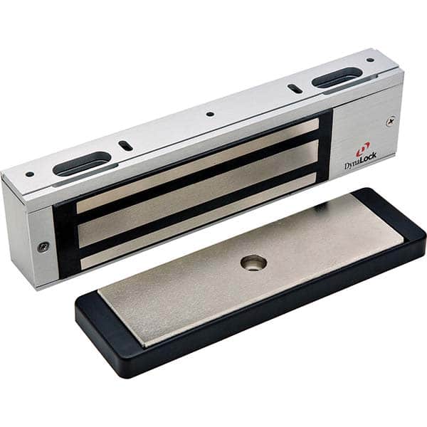 Made in USA - Electromagnet Locks Average Magnetic Pull (Lb.): 1500.000 (Pounds) Length (Inch): 11 - Exact Tool & Supply