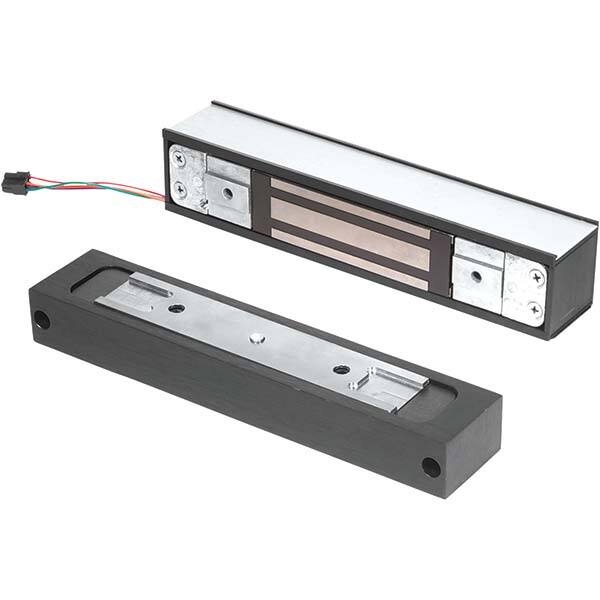 Schlage - Electromagnet Locks Average Magnetic Pull (Lb.): 3000.000 (Pounds) Length (Inch): 9-13/16 - Exact Tool & Supply
