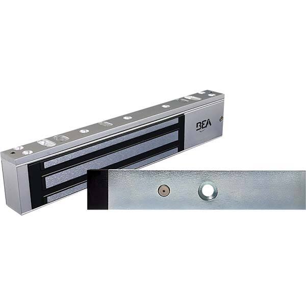 Value Collection - Electromagnet Locks Average Magnetic Pull (Lb.): 1200.000 (Pounds) Length (Inch): 9-27/32 - Exact Tool & Supply