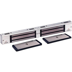 Made in USA - Electromagnet Locks Average Magnetic Pull (Lb.): 1500.000 (Pounds) Length (Inch): 22 - Exact Tool & Supply