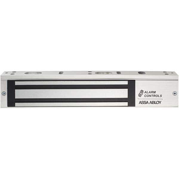 Made in USA - Electromagnet Locks Average Magnetic Pull (Lb.): 600.000 (Pounds) Length (Inch): 9-7/8 - Exact Tool & Supply