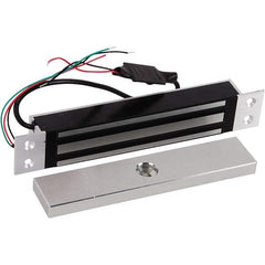 Made in USA - Electromagnet Locks Average Magnetic Pull (Lb.): 750.000 (Pounds) Length (Inch): 9 - Exact Tool & Supply