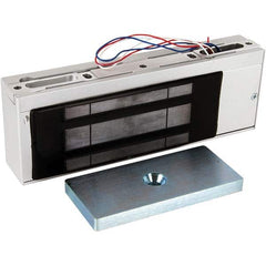 Securitron - Electromagnet Locks Average Magnetic Pull (Lb.): 1200.000 (Pounds) Length (Inch): 10-1/2 - Exact Tool & Supply