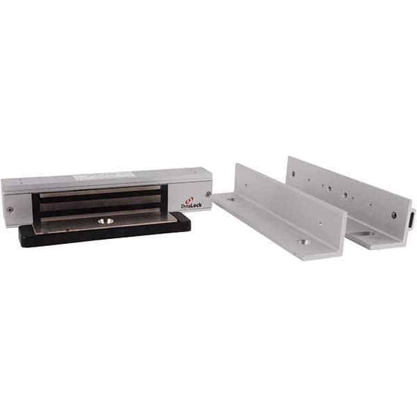 Made in USA - Electromagnet Locks Average Magnetic Pull (Lb.): 650.000 (Pounds) Length (Inch): 10-1/2 - Exact Tool & Supply