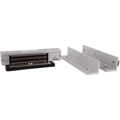 Made in USA - Electromagnet Locks Average Magnetic Pull (Lb.): 650.000 (Pounds) Length (Inch): 10-1/2 - Exact Tool & Supply