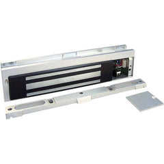 Securitron - Electromagnet Locks Average Magnetic Pull (Lb.): 600.000 (Pounds) Length (Inch): 10-1/2 - Exact Tool & Supply