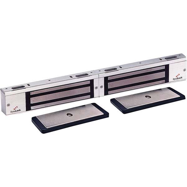 Made in USA - Electromagnet Locks Average Magnetic Pull (Lb.): 1500.000 (Pounds) Length (Inch): 22 - Exact Tool & Supply
