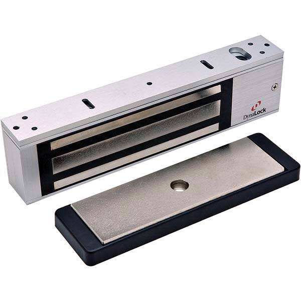 Made in USA - Electromagnet Locks Average Magnetic Pull (Lb.): 1200.000 (Pounds) Length (Inch): 11 - Exact Tool & Supply