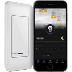 Hubbell Wiring Device-Kellems - Wall & Dimmer Light Switches Switch Type: Dimmer; Wireless Self Powered Remote Switch Switch Operation: Rocker - Exact Tool & Supply