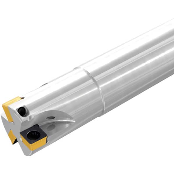 Iscar - Indexable Square-Shoulder End Mills Cutting Diameter (mm): 10.00 Cutting Diameter (Decimal Inch): 0.3937 - Exact Tool & Supply