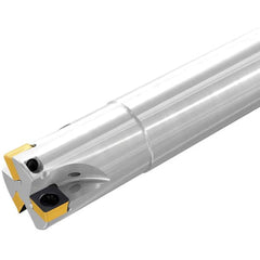 Iscar - Indexable Square-Shoulder End Mills Cutting Diameter (Decimal Inch): 0.5000 Shank Type: Cylindrical - Exact Tool & Supply