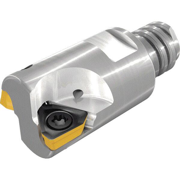 Iscar - Indexable Square-Shoulder End Mills Cutting Diameter (mm): 10.00 Cutting Diameter (Decimal Inch): 0.3937 - Exact Tool & Supply