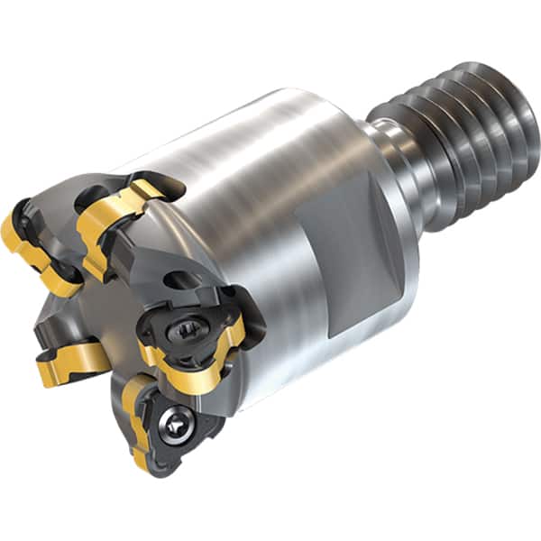 Iscar - Indexable Copy End Mills Cutting Diameter (mm): 26.70 Maximum Depth of Cut (mm): 2.50 - Exact Tool & Supply