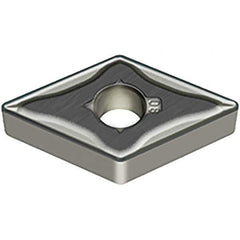 Sumitomo - DNMG434 EEM Grade AC5025S Carbide Turning Insert - TiAlSiN Finish, 55° Diamond, 1/2" Inscr Circle, 3/16" Thick, 1/16" Corner Radius - Exact Tool & Supply