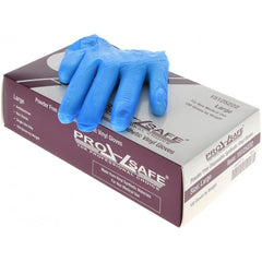 PRO-SAFE - Size L, 3 mil, Synthetic Hybrid Disposable Gloves - Exact Tool & Supply