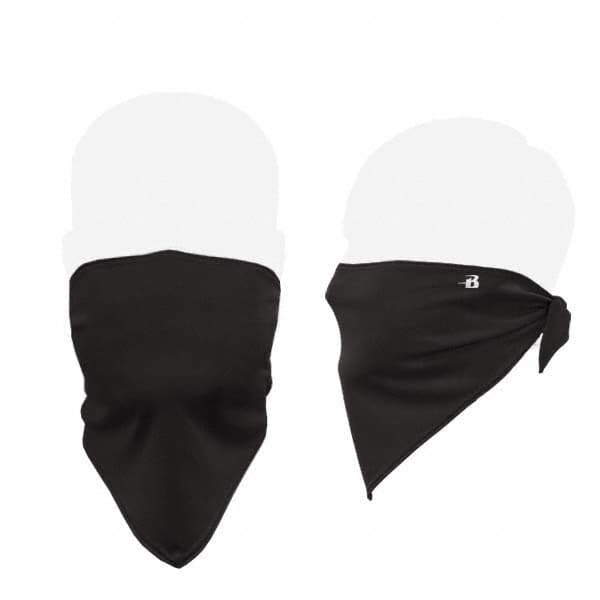 Badger Sport - 100 Pack, Size Universal Black Bandana Design Washable Face Mask - Exact Tool & Supply