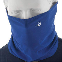 PRO-SAFE - Pack of (10), Size L/XL Royal Blue Gaiter Design Washable Face Mask - Exact Tool & Supply