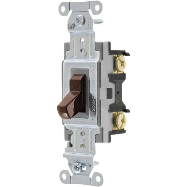 Bryant Electric - Wall & Dimmer Light Switches Switch Type: NonDimmer Switch Operation: Toggle - Exact Tool & Supply