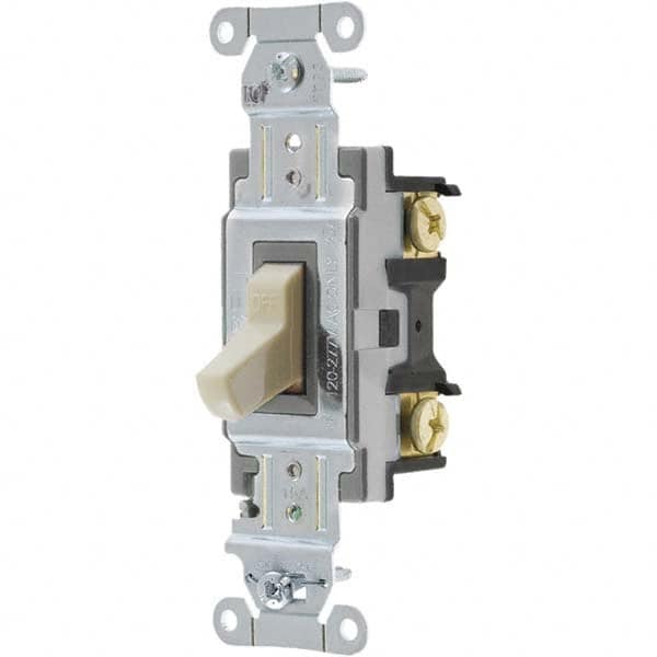 Bryant Electric - Wall & Dimmer Light Switches Switch Type: NonDimmer Switch Operation: Toggle - Exact Tool & Supply