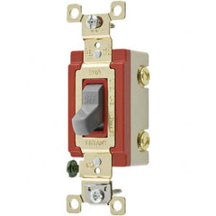 Bryant Electric - Wall & Dimmer Light Switches Switch Type: NonDimmer Switch Operation: Toggle - Exact Tool & Supply