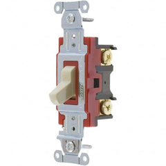 Bryant Electric - Wall & Dimmer Light Switches Switch Type: Three Way Switch Operation: Toggle - Exact Tool & Supply