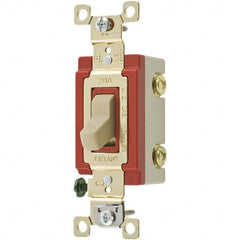 Bryant Electric - Wall & Dimmer Light Switches Switch Type: NonDimmer Switch Operation: Toggle - Exact Tool & Supply