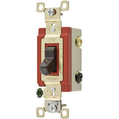 Bryant Electric - Wall & Dimmer Light Switches Switch Type: Four Way Switch Operation: Toggle - Exact Tool & Supply