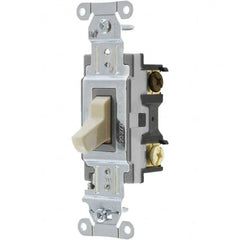 Bryant Electric - Wall & Dimmer Light Switches Switch Type: Four Way Switch Operation: Toggle - Exact Tool & Supply