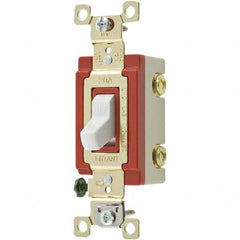 Bryant Electric - Wall & Dimmer Light Switches Switch Type: NonDimmer Switch Operation: Toggle - Exact Tool & Supply