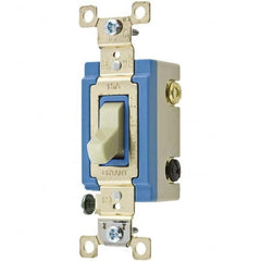 Bryant Electric - Wall & Dimmer Light Switches Switch Type: Four Way Switch Operation: Toggle - Exact Tool & Supply